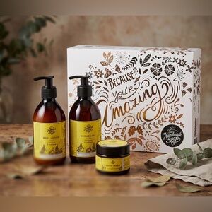 Lemon & Cedarwood Bath & Body Trio - Yellow